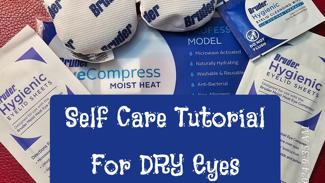 Relieve Dry Eyes: How to Use a Brooder Mask | Self-Care Routine - YouTube