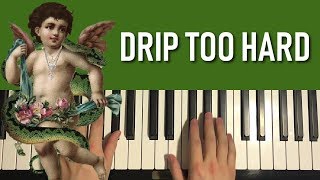 HOW TO PLAY - Lil Baby, Gunna - Drip Too Hard (Piano Tutorial Lesson)
