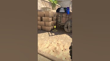 ⚡ Useful Flash on Mirage CS2! #shorts