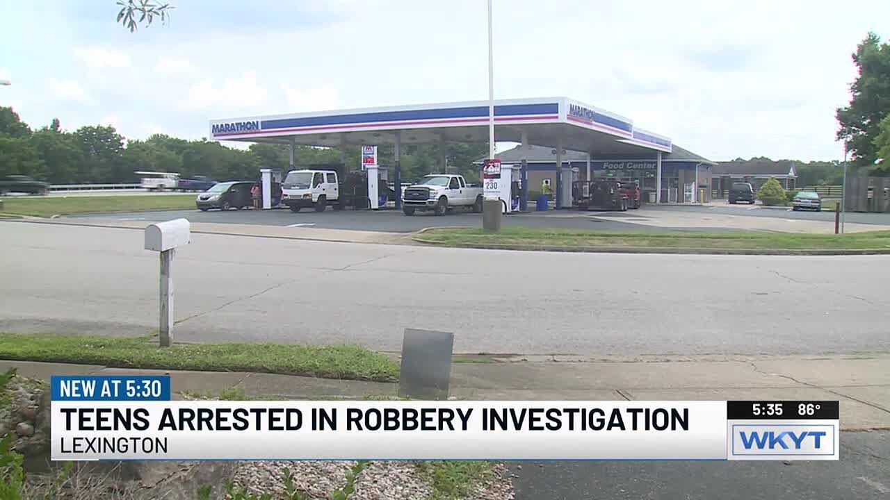 Two teens arrested in connection with Lexington robbery - YouTube