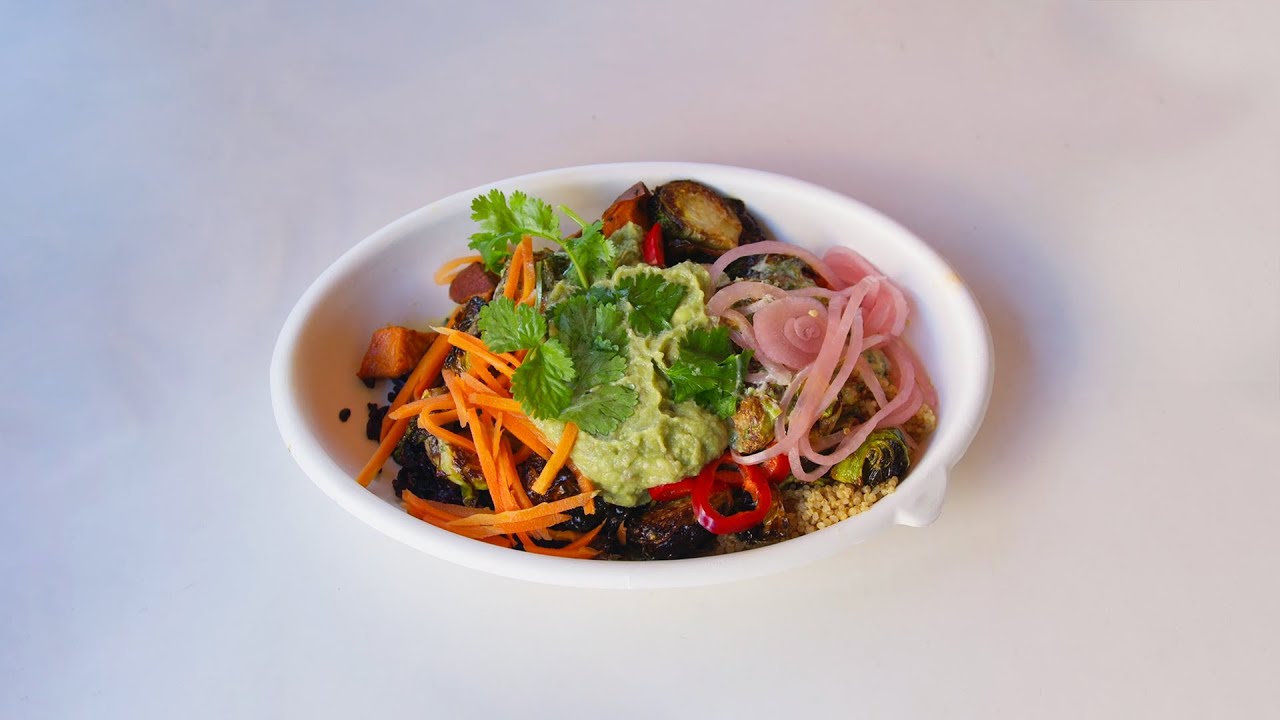 HEALTHY CLEAN PLANT-BASED BOWL | Dherbs