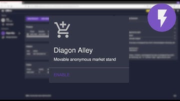 LNbits Extension: Diagon Alley, new decentralized market paradigm!