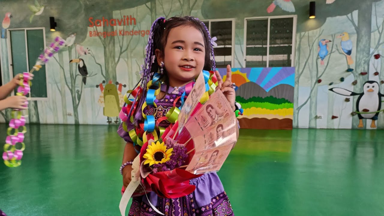 น้องพอใจเต้นกิจกรรม open house ชั้นอนุบาล2 #เด็กดอยใจดี #โรงเรียนสหวิทย์อนุบาล2ภาษา