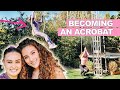 Learning the Ariel Hoop from Sofie Dossi!