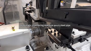 Game-Changing Chamfering Machine: Double-Head, Auto-Feeding, Ultra Precision!