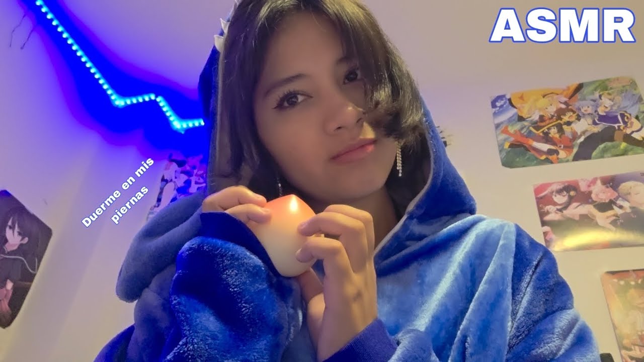 ASMR duerme en mis piernas💙✨️