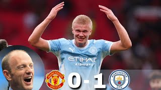 Peter Drury on Manchester united vs Manchester city 0-1🤩🔥