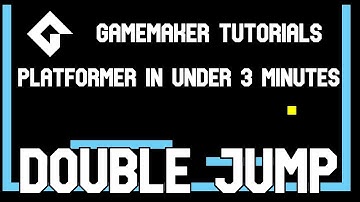Platformer In Under 3 Minutes - Adding Double Jump