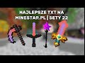MINESTAR.PL Sety 22 | Najlepsze TxT Na OG Edycje BOXPVP #minecraft #minestar #boxpvp #txt