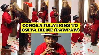 WOW NOLLYWOOD ACTOR OSITA IHEME GETS ENGAGED | WATCH FULL ENGAGEMENT VIDEO 