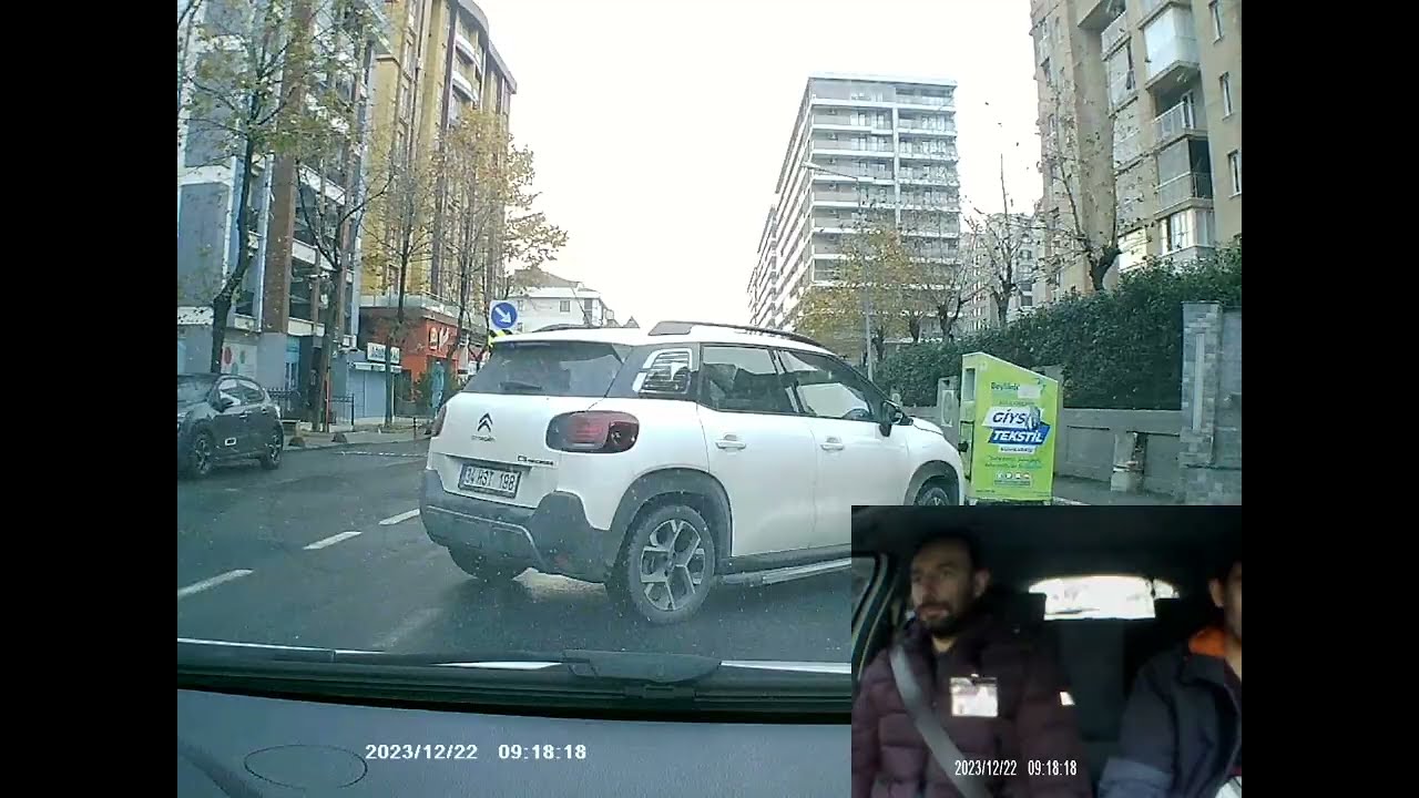 💣DİREKSİYON SINAVI KALMA ANI🤔süpriz sonlu😊 TEK HATA SINAV BAŞARISIZ #direksiyonsınavı #ehliyet