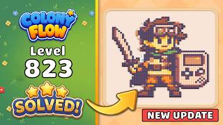 Colony Flow! Level 823 Walkthrough 🐜 | ABI GAMES Solution & Gameplay 🧩 (New Update)