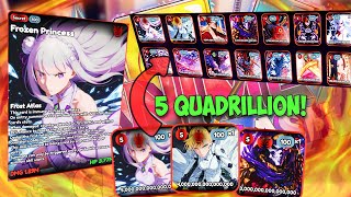 5 Quadrillion & So Much More On Anime Card Clash Account (5.7M Battle Power)