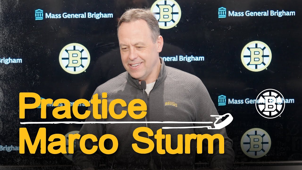 Марко Штурм рассказывает о состоянии Хампуса Линдхольма и обсуждает последние победы «Бостон Брюи...