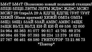 !НОВОЕ СООБЩЕНИЕ НА УВБ-76 В НОВОМ ФОРМАТЕ! 20.08.2020 17:22!