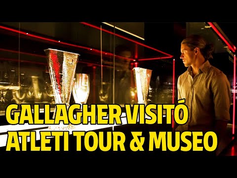 Conor Gallagher visitó nuestro #AtletiTour en el Riyahd Air Metropolitano