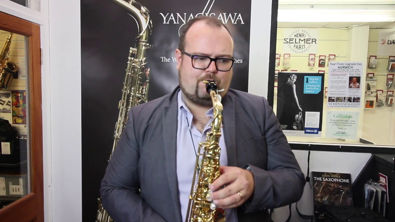 Yanagisawa Alto Saxophone Metal vs Ebonite Mouthpieces YouTube