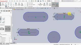 Using the Sketch Toolbar - CIRCLES AND SLOTS [Learn SolidWorks Easy] Wealth