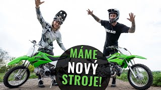 JEZDÍME POPRVÉ NA MOTORCE!