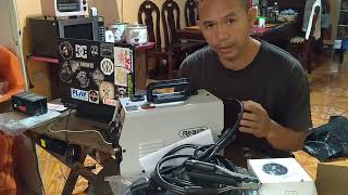 Unboxing REAIM portable welding machine ( gassles,stick )