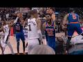 KAT screams at Wemby after dunk then Alvarado hard foul on Stephon Castle