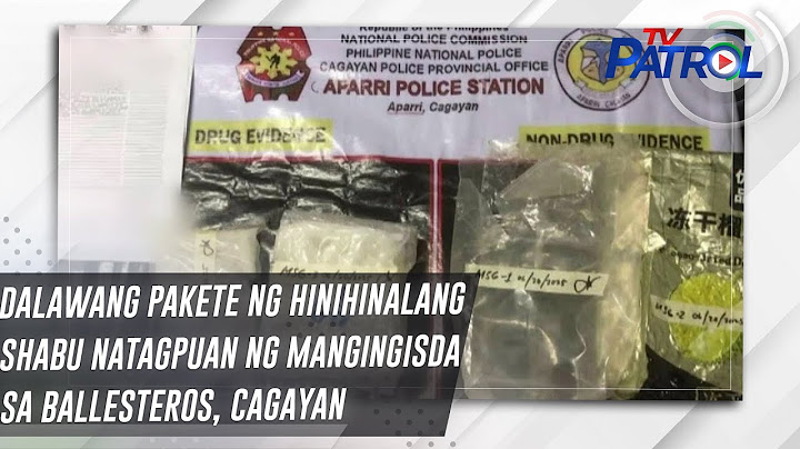 Dalawang pakete ng hinihinalang shabu natagpuan ng mangingisda sa Ballesteros, Cagayan | TV Patrol