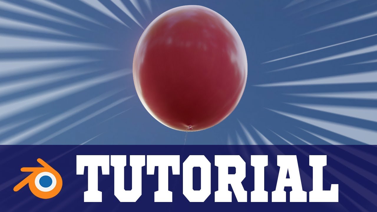 How to POP a Balloon Blender 3D Tutorial YouTube