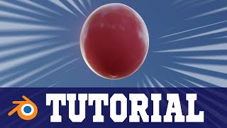 How to POP a Balloon - Blender 3D Tutorial