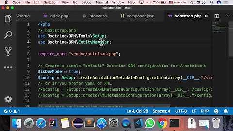 Ngor Seck mvc video 3 Doctrine ORM