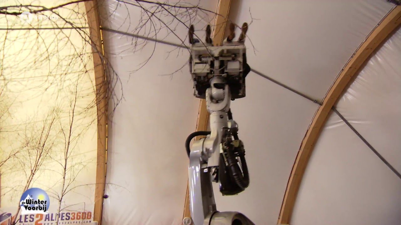 Dave en Arjan in een lawinesimulator - De Winter Voorbij