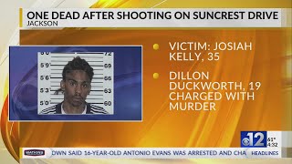 19-year-old charged with murder in Jackson shooting