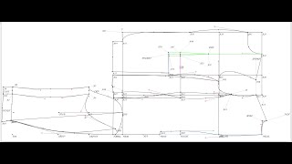 Blazer Pattern Drafting: A Step-By-Step (back) part 1