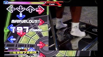 DDR SuperNOVA Flow (True Style) Challenge AAA PFC (with footcam)