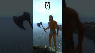 Oblivion vs Skyrim | Iron War Axe Comparison!💥 #shorts #evolution #oblivion #skyrim #gaming #games