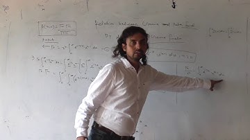 Relation between Beta and Gamma by Mathematics guru Rk Shrivastava