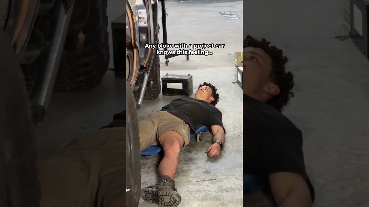 The 60 Series build has Brocko on the floor 😂