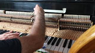 #314 Restoring An Old Steinway Piano- Setting Letoff