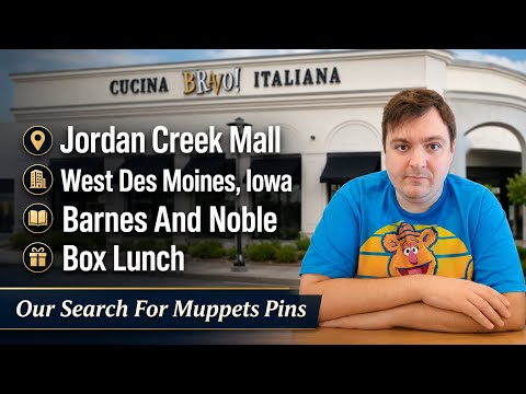 Bravo! Italian Kitchen | Muppets Pins | Box Lunch | Jordan Creek Mall | What Did Craig Buy?
