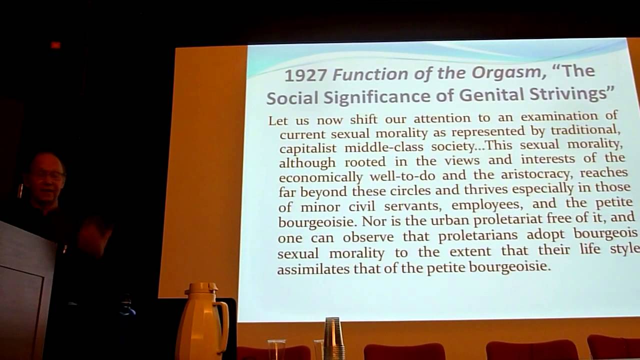 WR & Psychoanalysis, Part 4 of 5, Philip Bennett, Ph.D.