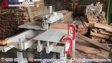 Máy cưa cắt ngang gỗ tự động I Chắc chắn, hiệu quả I Máy chế biến gỗ Quốc Duy - 0707 501 107