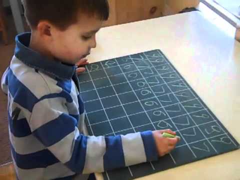 Middleburg Montessori School: Number Chalkboard