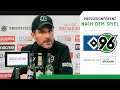 PK nach dem Spiel | Hamburger SV - Hannover 96 image