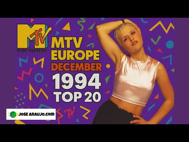 MTV EUROPE 🇪🇺 TOP 20 – December 1994 🔥 | The Biggest Hits of