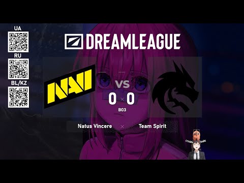 Natus Vincere vs. Team Spirit - DreamLeague Season 23: Eastern Europe Closed Qualifier - BO3 @4liver