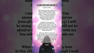 Bible Verses for Anxiety | Scripture-Only Prayer That Brings Peace