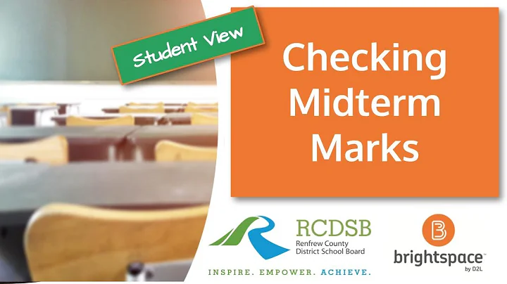 Brightspace—Checking Midterm Marks