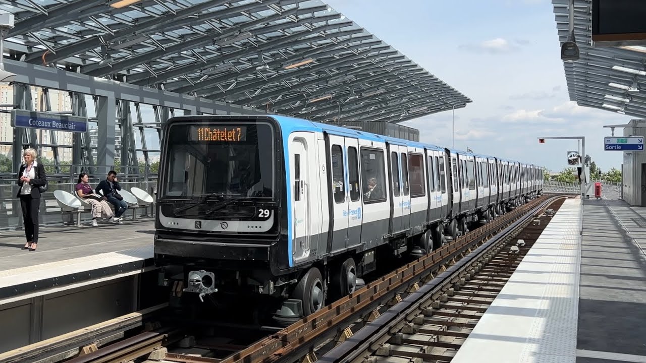 M11 : Inauguration du prolongement jusqu’à Rosny - Bois-Perrier