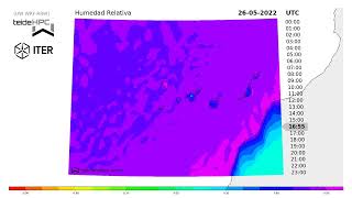 Canary Islands Relative Humidity forecast: 2022-05-26