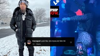 Moneybagg Yo Wife Ari Twerks On His Security Guard At Concert 
