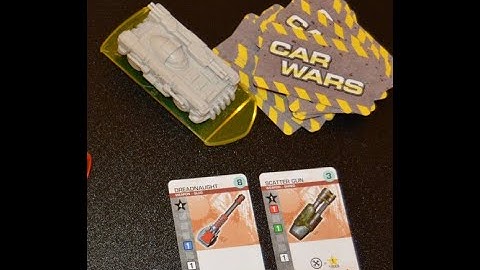 Car Wars 6th ed unbox and review